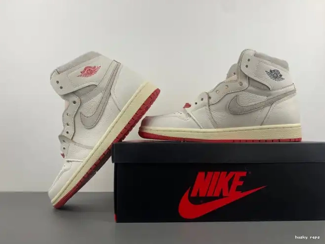 Rep Husky Cinnabar Air 1 DB4612-100 (W) Jordan Rare High OG Air 0514